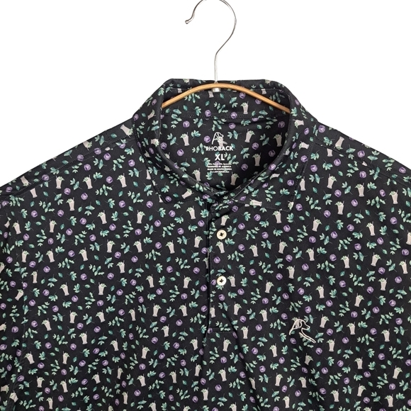 Rhoback Men's XL "The Crave" Short Sleeve Performance Golf Polo - Picture 5 of 11